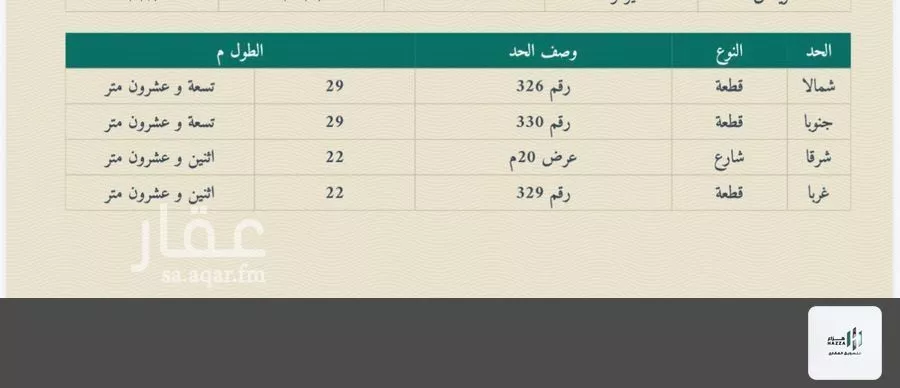 638 sqm land in Al Yarmouk 2