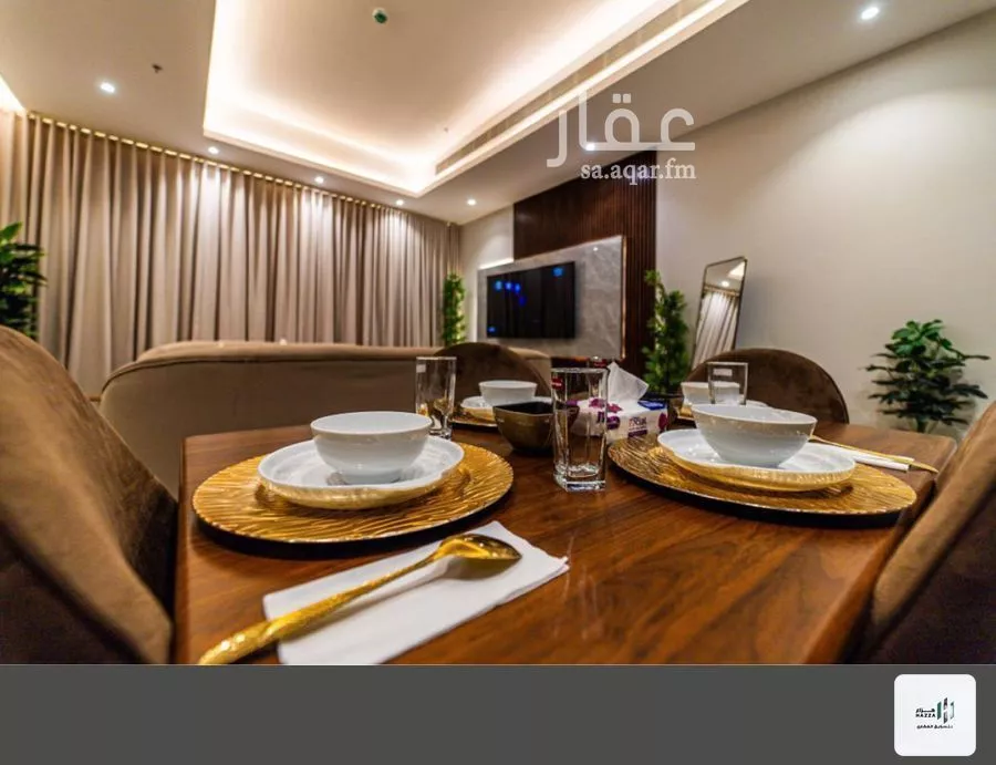 شقة 2 غرف في العقيق 4