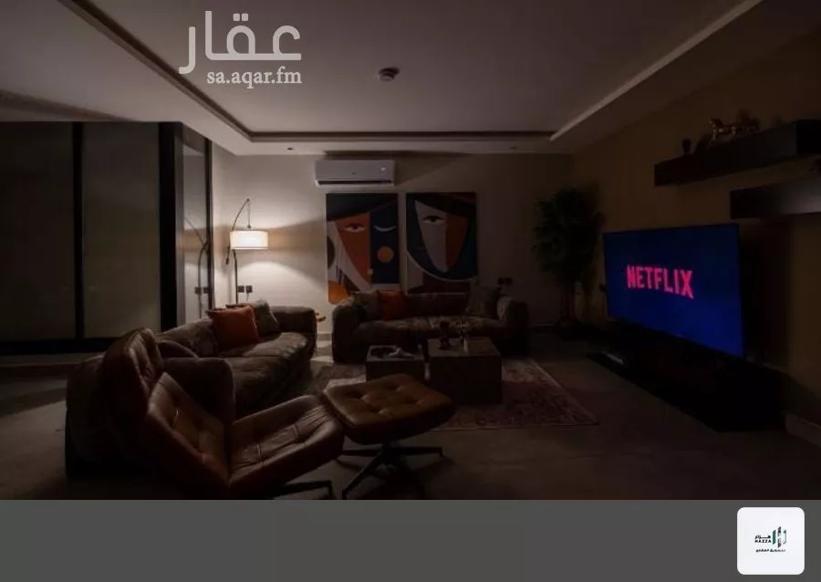 شقة 3 غرف في الملقا 1