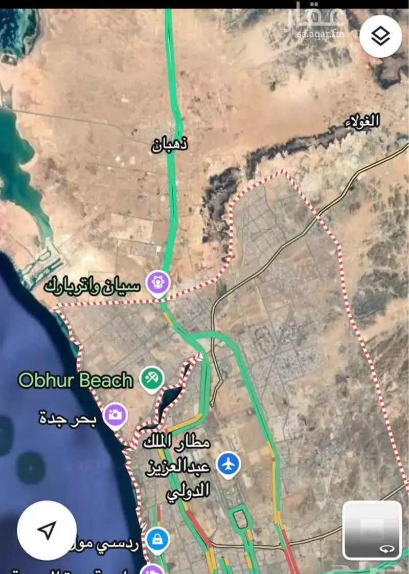 أرض 450 م² في جدة