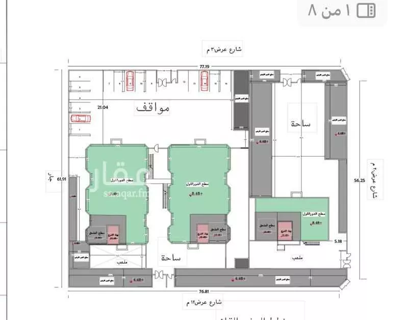 أرض 4898 م² في السويدي الغربي 2
