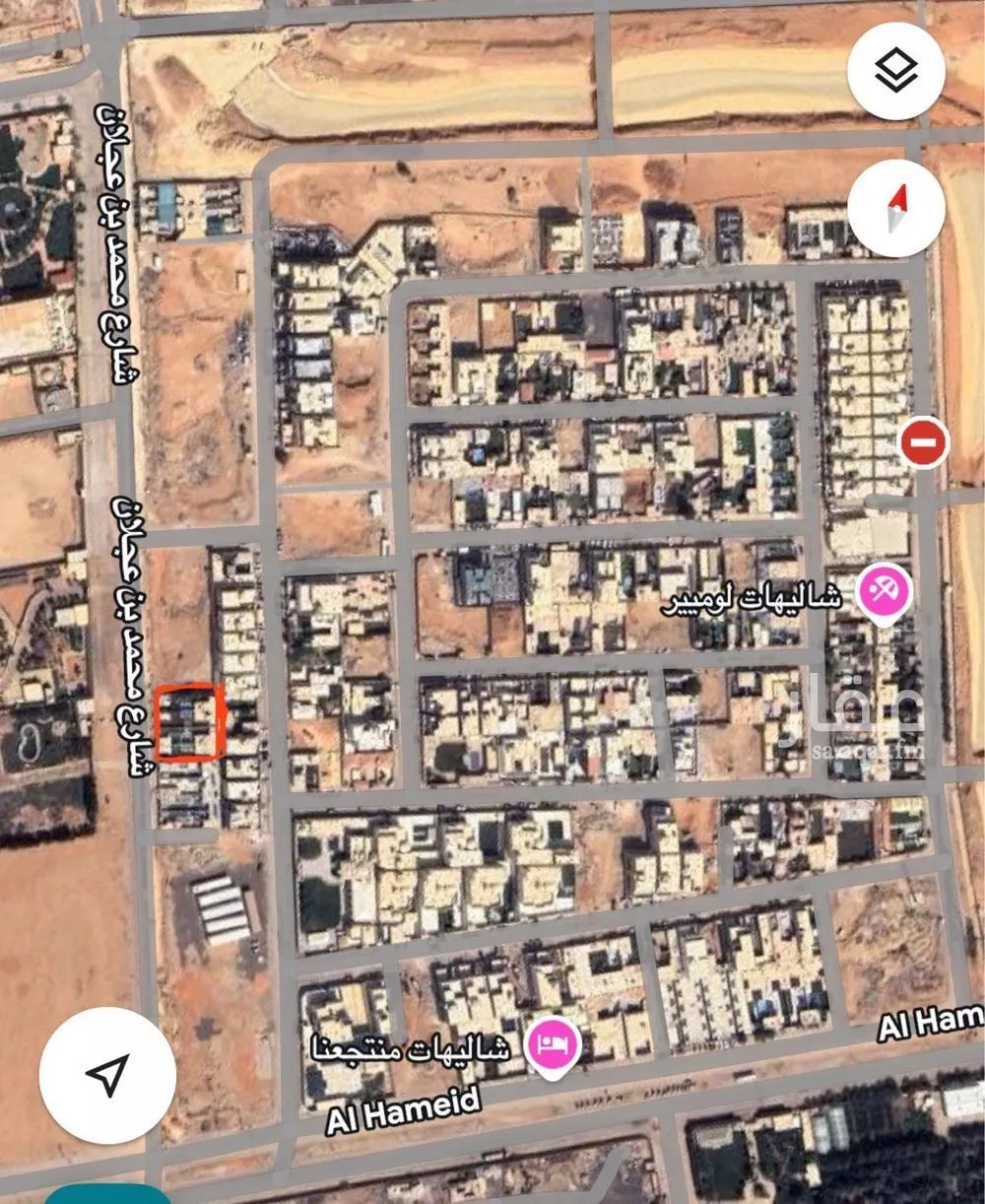 أرض 1400 م² في الرمال 3