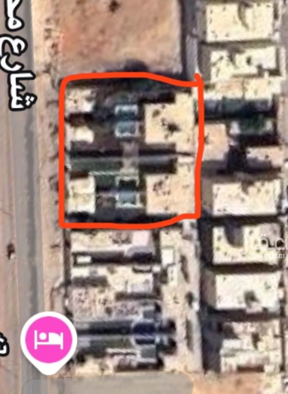 أرض 1400 م² في الرمال 2