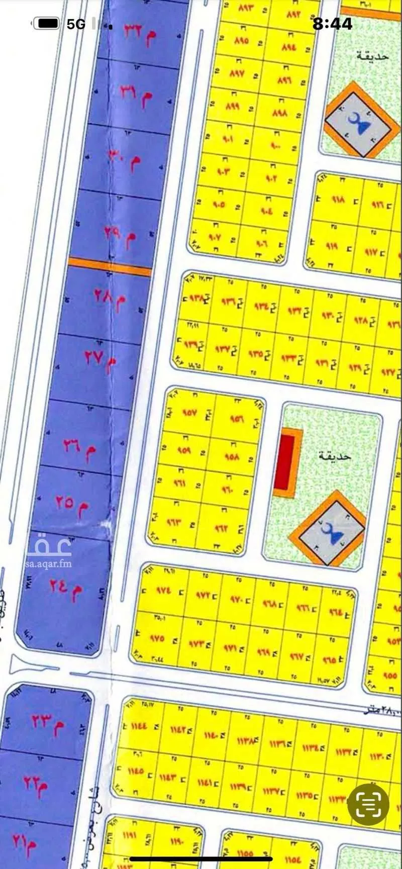 أرض 450 م² في جدة