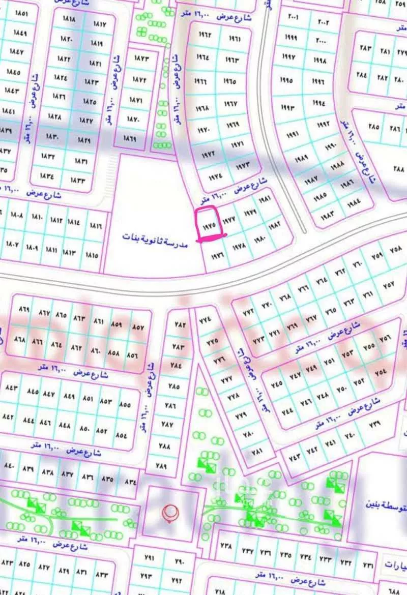 أرض 657 م² في الزمرد