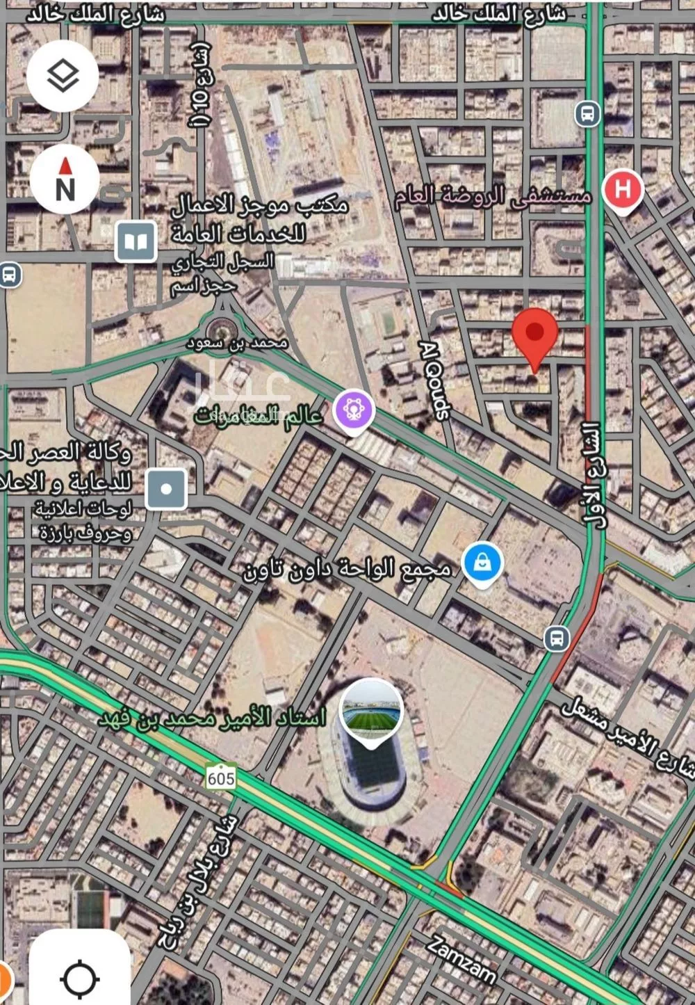500 sqm land in Muhammed Ibn Saud 2