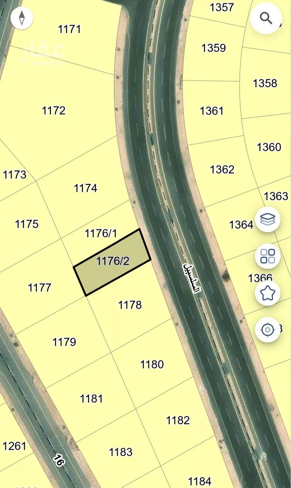 أرض 448 م² في السيف