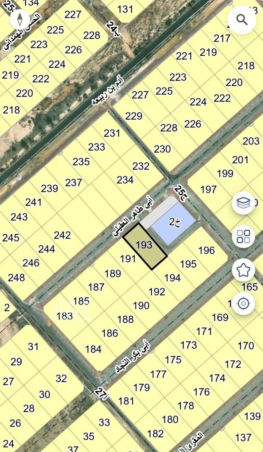 أرض 1200 م² في الشعلة