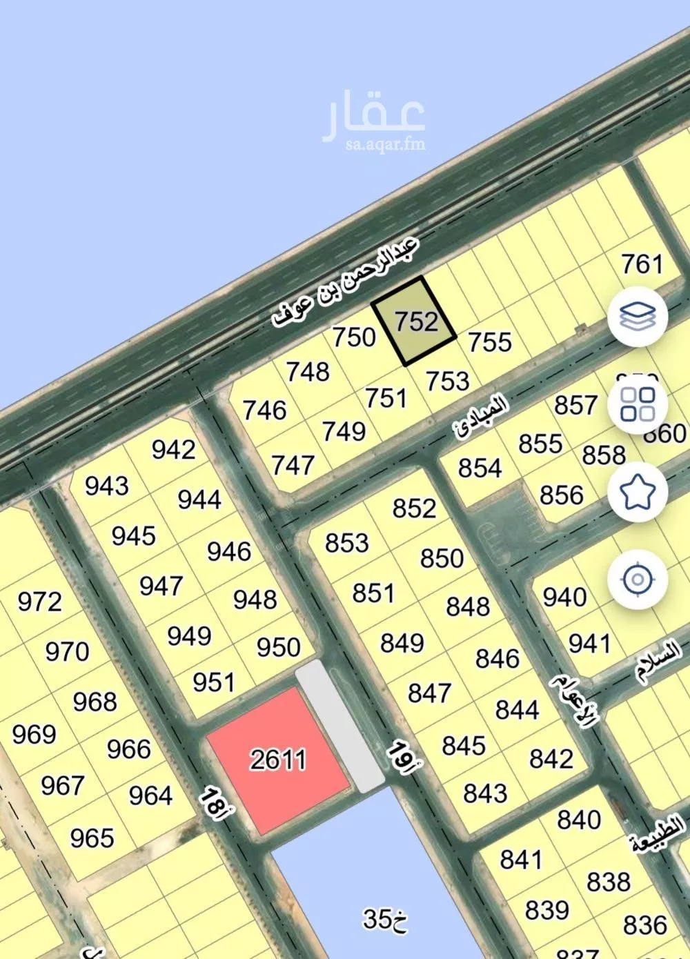 أرض 750 م² في الخبر