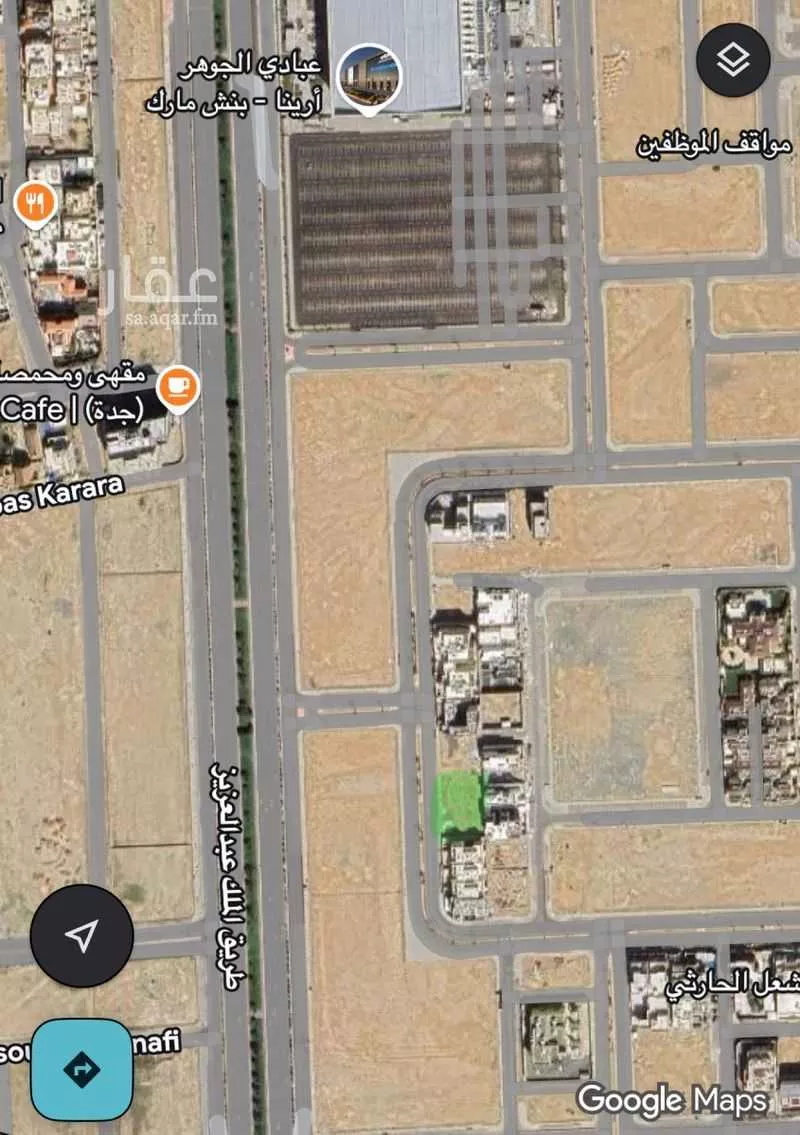 أرض 832 م² في البساتين