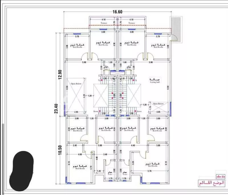 فيلا 10 غرف في العزيزية 5