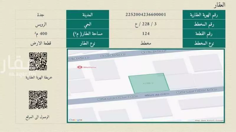 عمارة 400 م² في الرويس