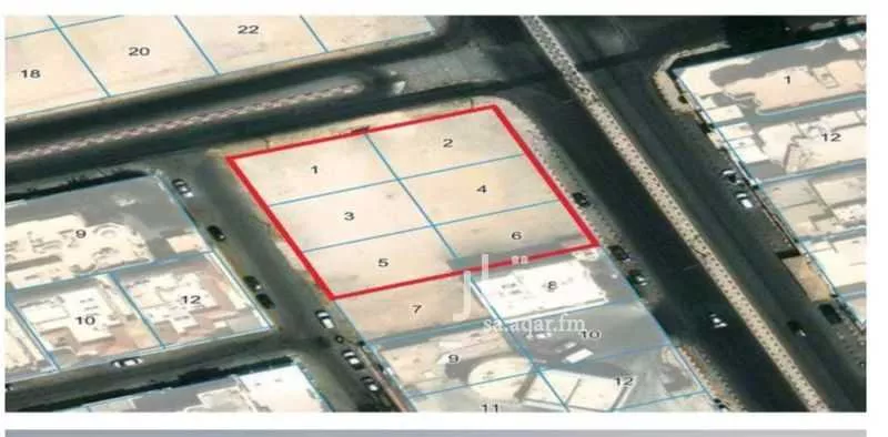 أرض 2093 م² في العليا