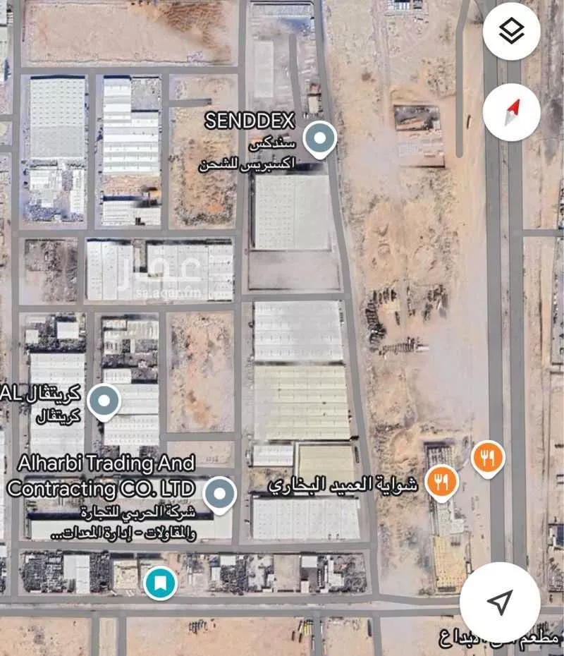 مستودع 2725 م² في المشاعل