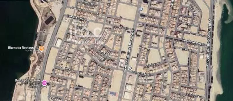 أرض 2241 م² في الشاطئ الشرقي 1