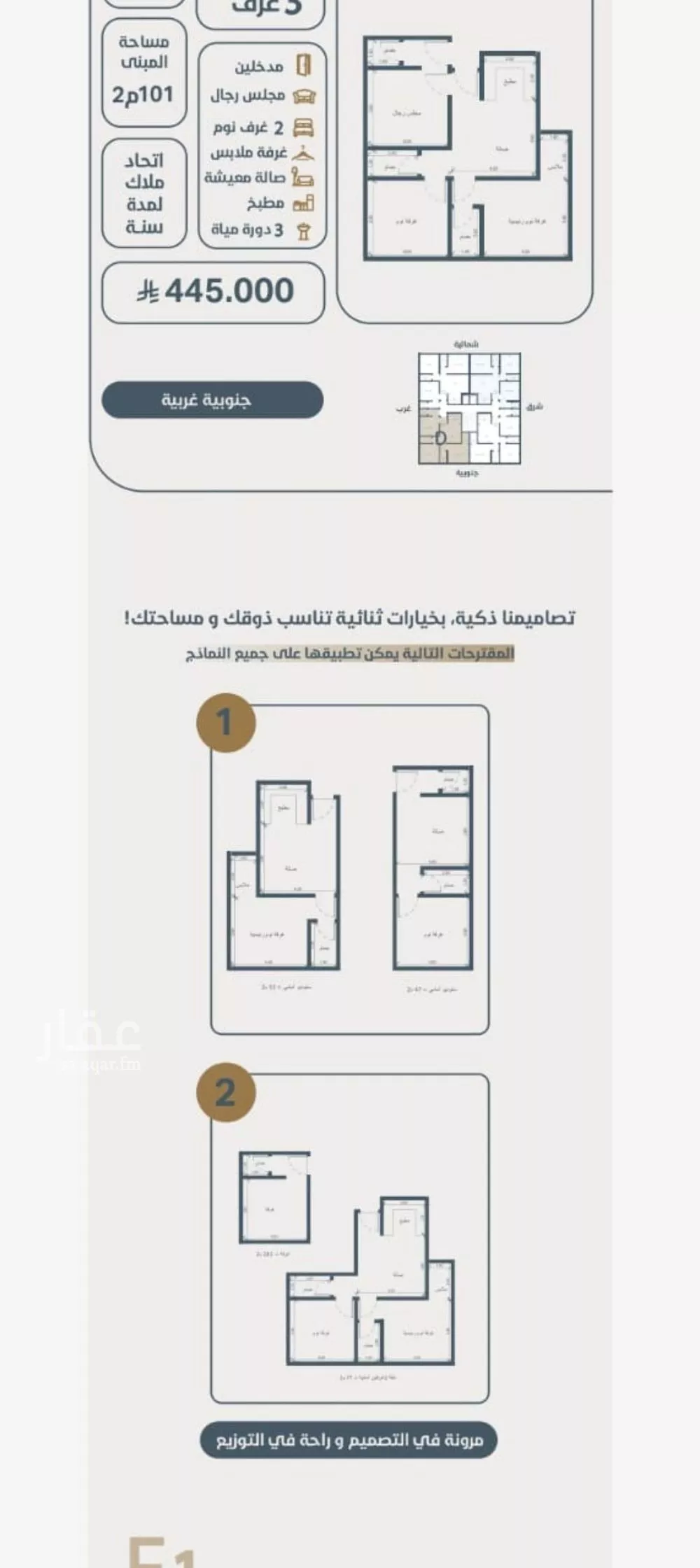 3 bedroom apartment in Al Naeem, Jeddah 6
