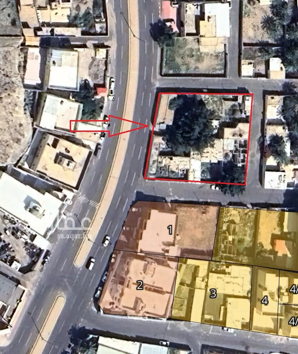 أرض 876 م² في العمرة الجديدة