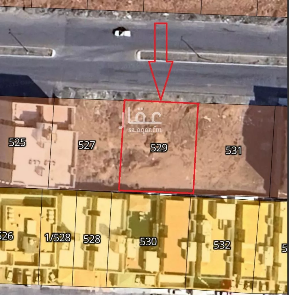 830 sqm land in Al Umrah Al Jadidah