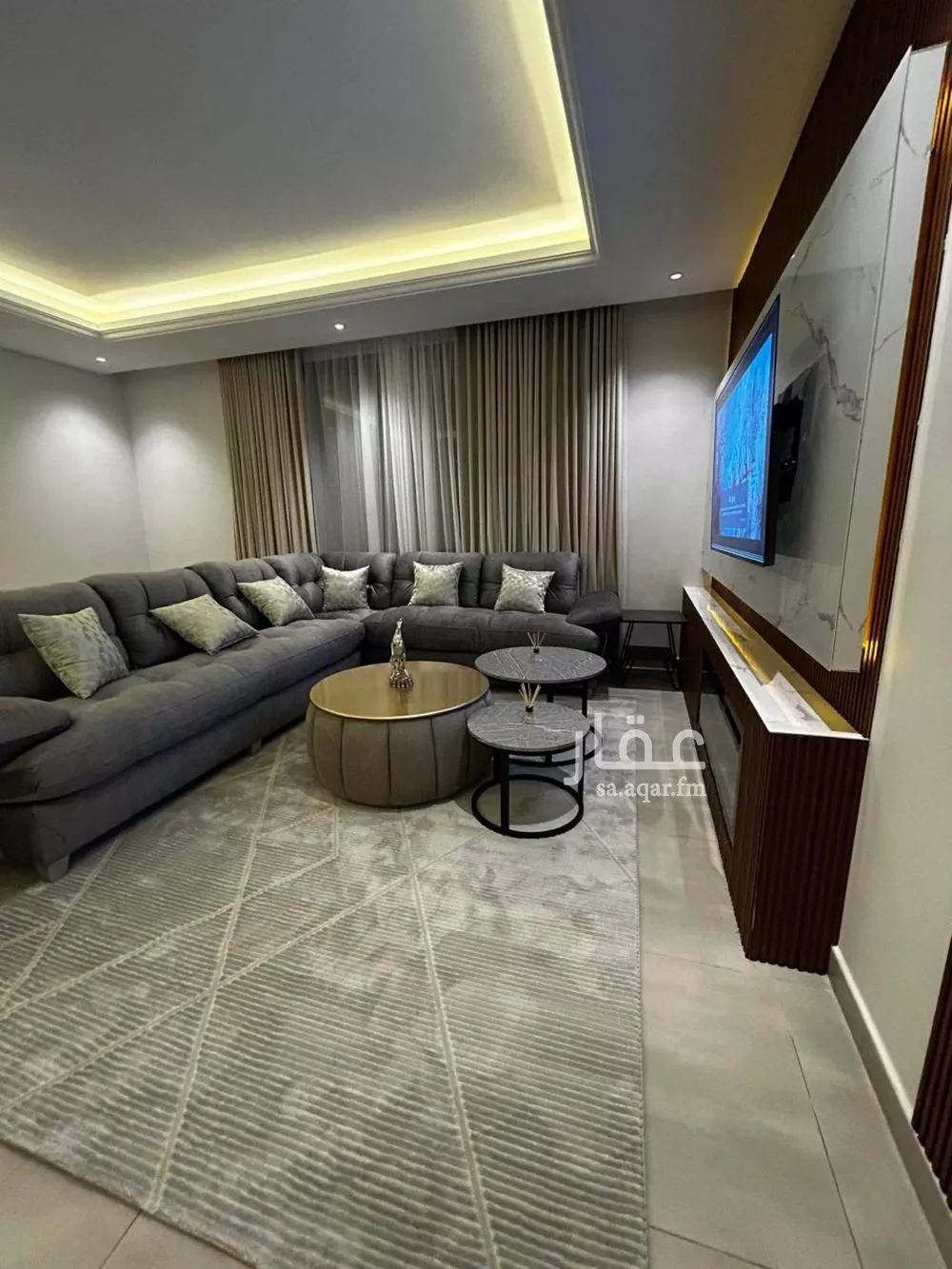 شقة 3 غرف في الملقا 4