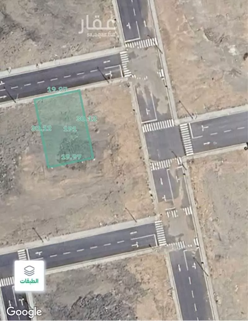 أرض 599 م² في مريخ 2