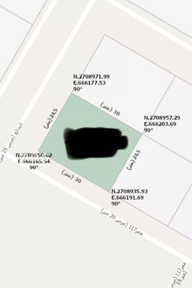 أرض 750 م² في أحد 5