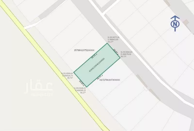 أرض 1100 م² في الشعلة 2