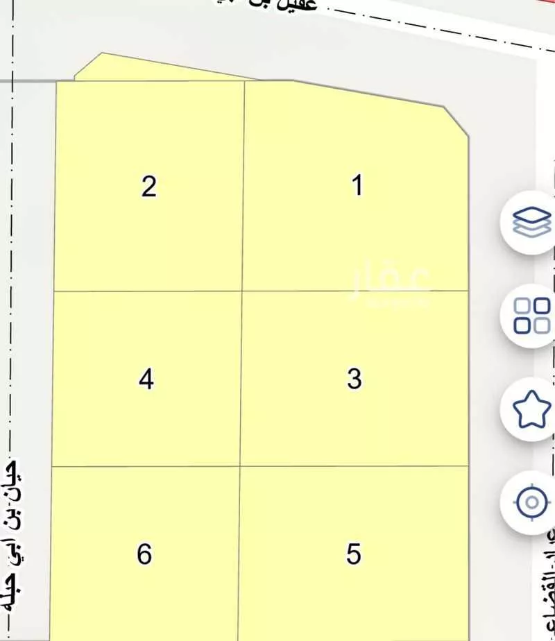 أرض 675 م² في البحيرة