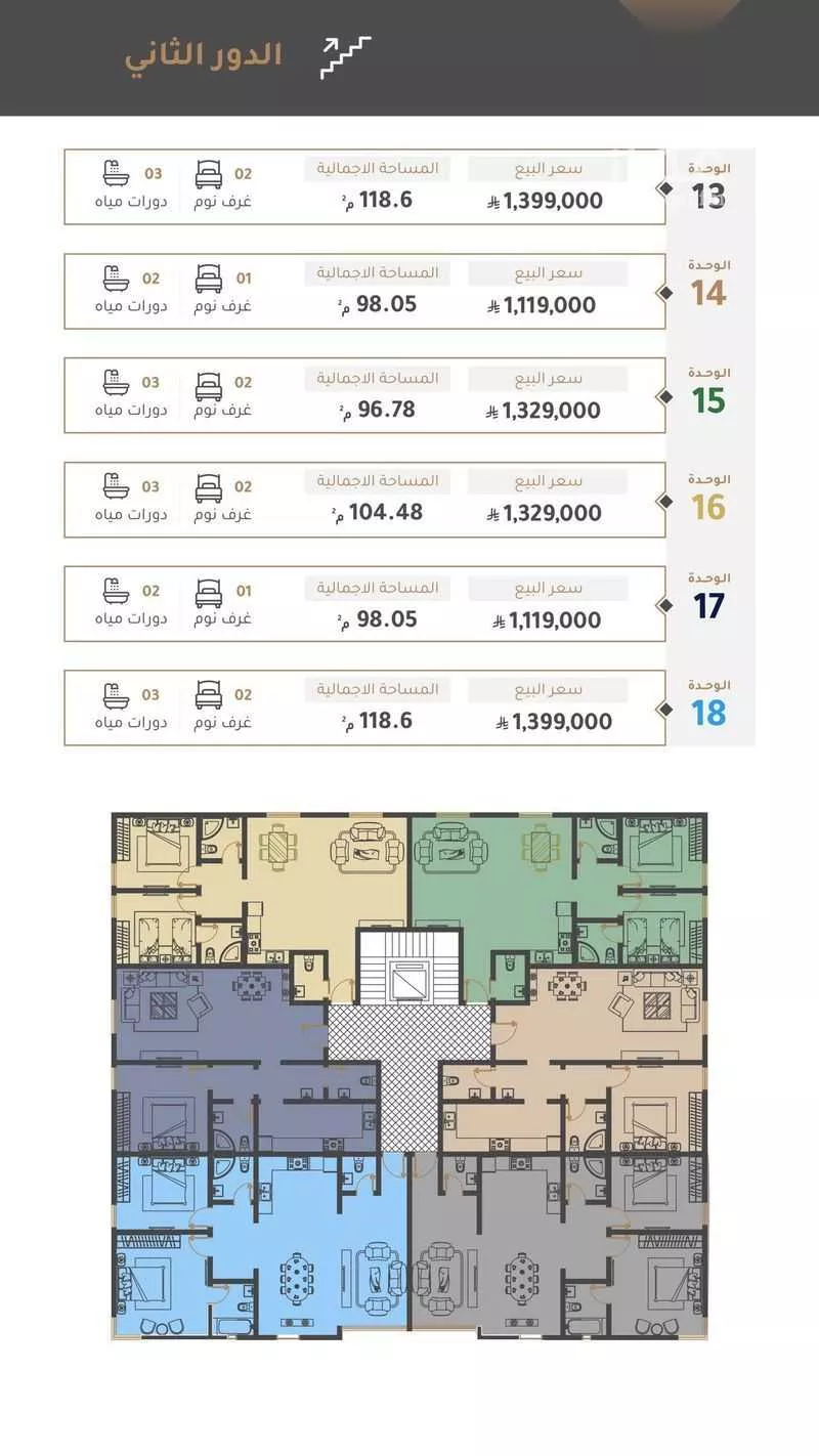 2 bedroom apartment in Hittin, Riyadh 25