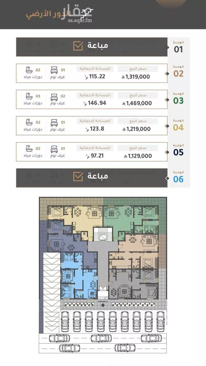 2 bedroom apartment in Hittin, Riyadh 13