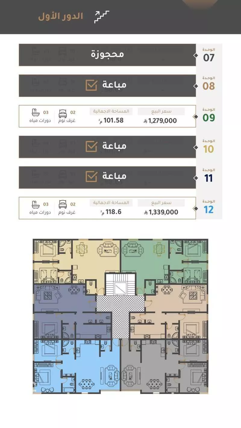 2 bedroom apartment in Hittin, Riyadh 14