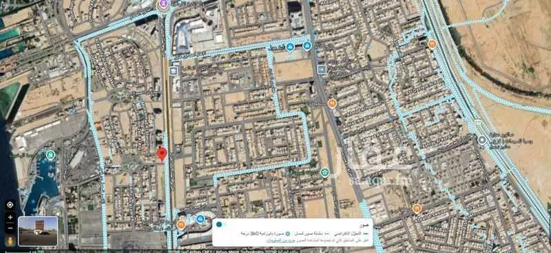 2875 sqm land in Al Shati 2