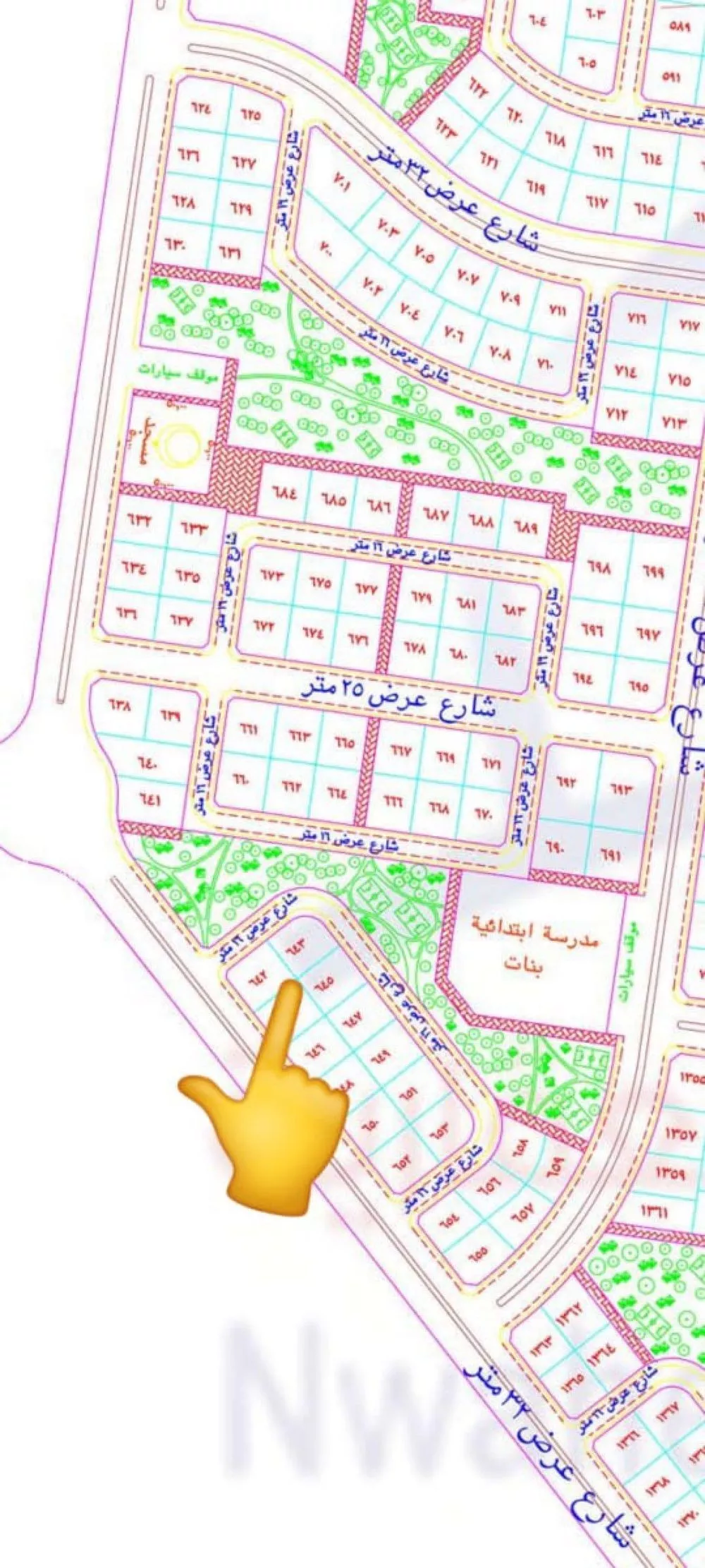 825 sqm land in Jeddah