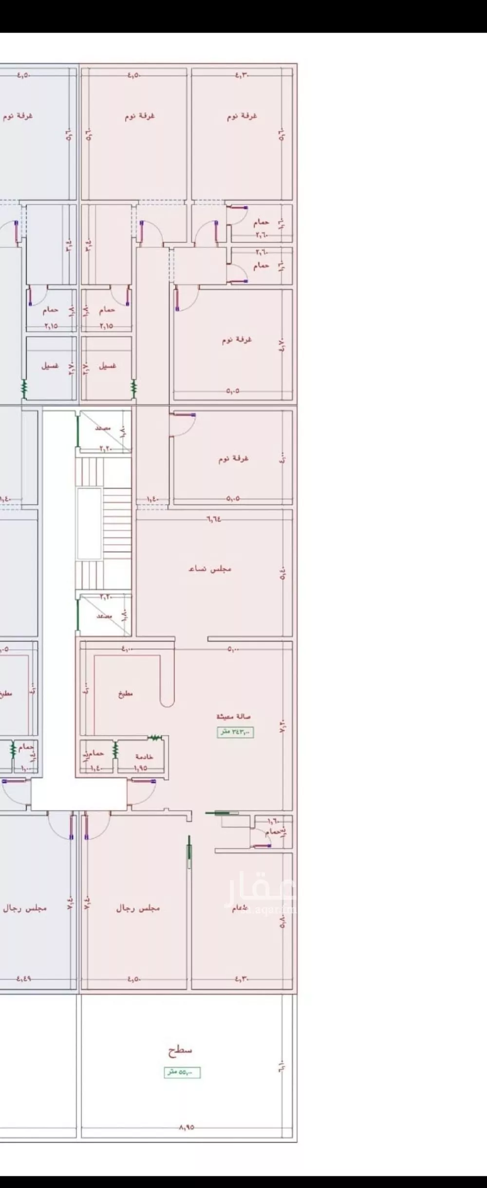 7 bedroom apartment in Al Jamiah