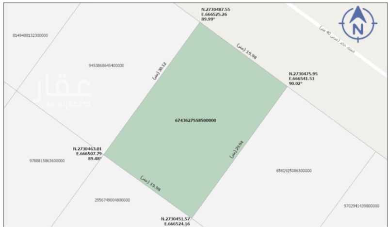 land in Umm Al Hamam Al Gharbi, Riyadh 2