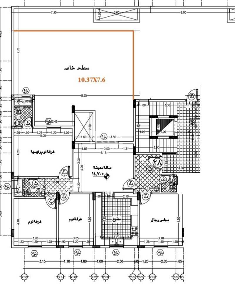 3 bedroom apartment in At Taawon, Riyadh 9