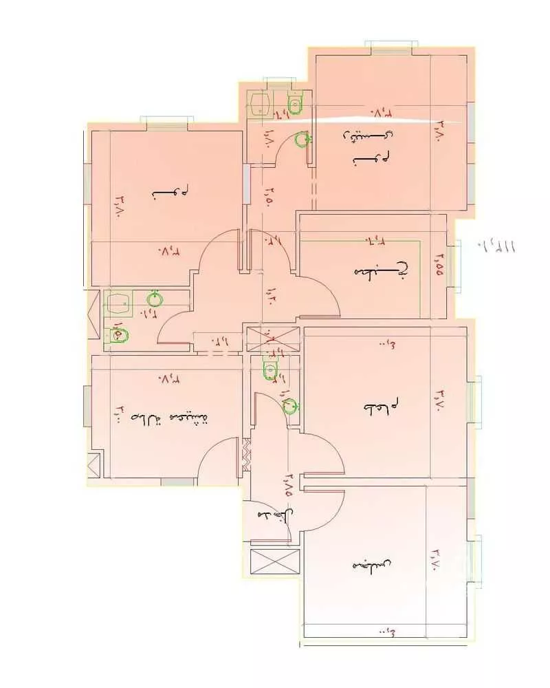 شقة 4 غرف في مريخ 3