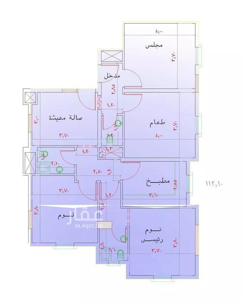 شقة 4 غرف في مريخ 2