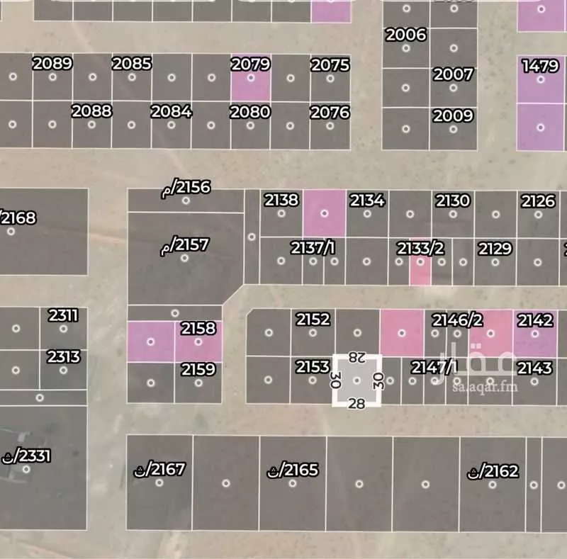 أرض 840 م² في بنبان 2