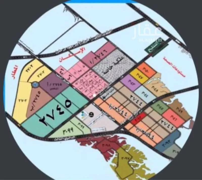 أرض 900 م² في عريض 2