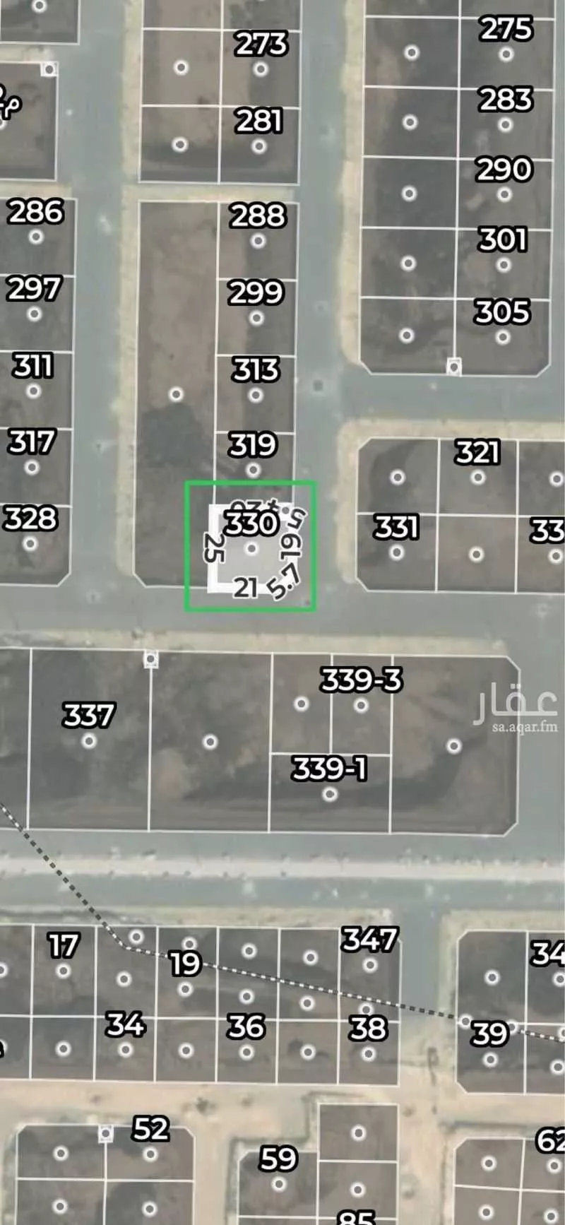 أرض 604 م² في عين الخيف 1