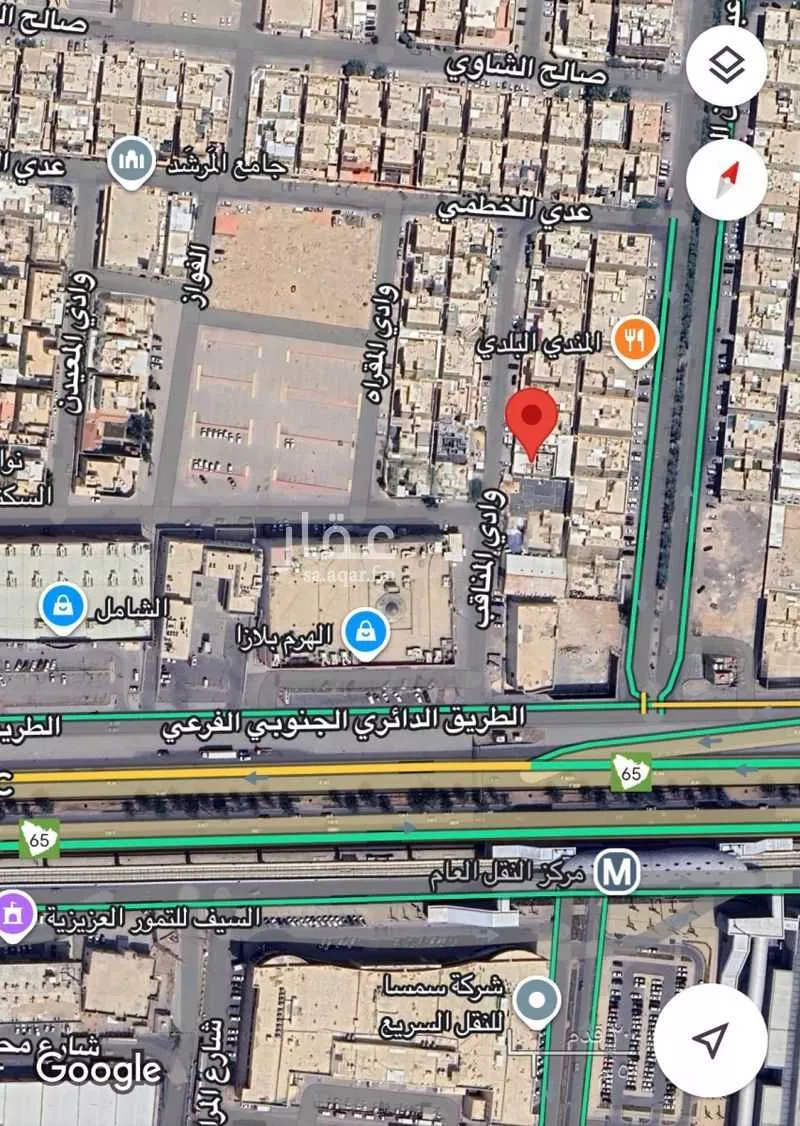 أرض 560 م² في المنصورة 2