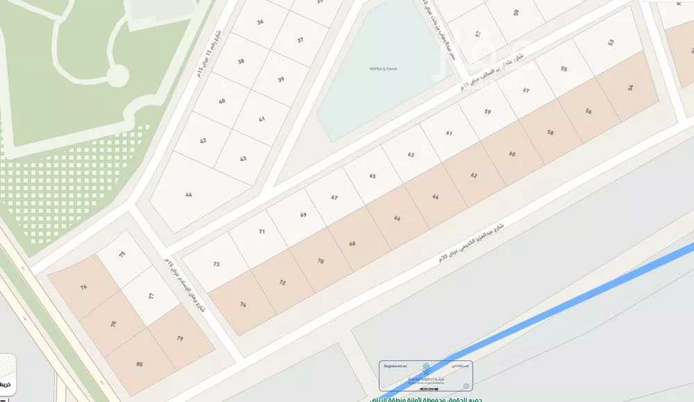 أرض 8413 م² في سلطانة 5