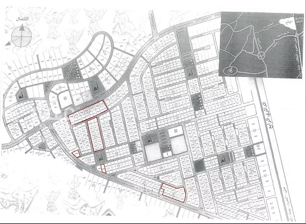 أرض 1111 م² في العسيلة 2
