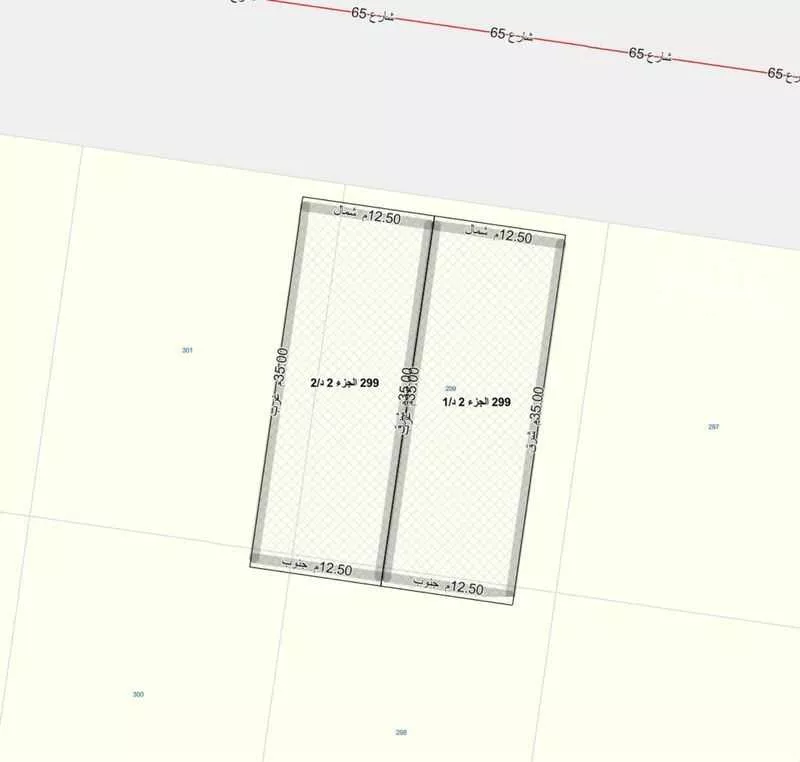 أرض 437 م² في الزمرد 2