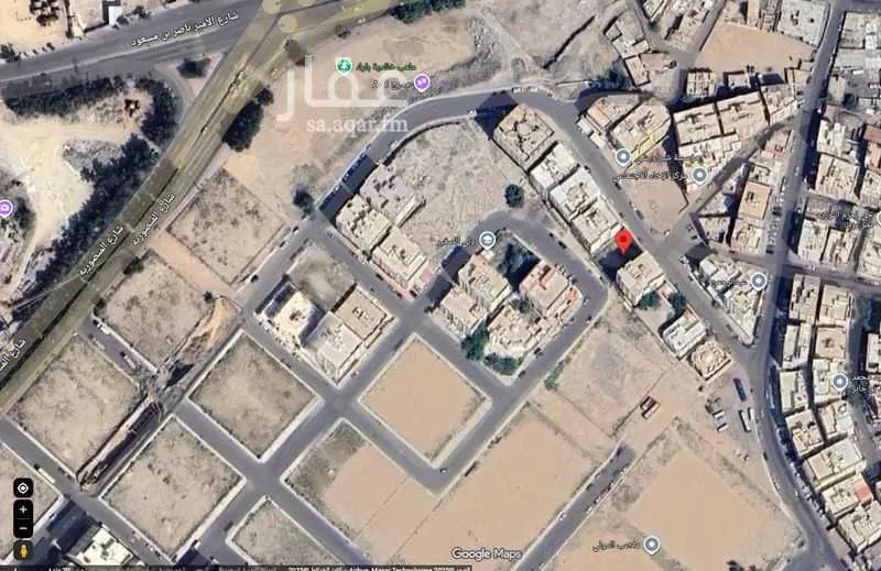 أرض 500 م² في المنصور