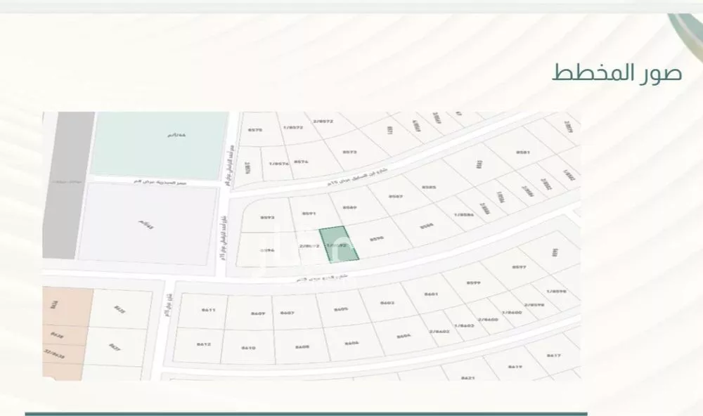 أرض 409 م² في المهدية 3