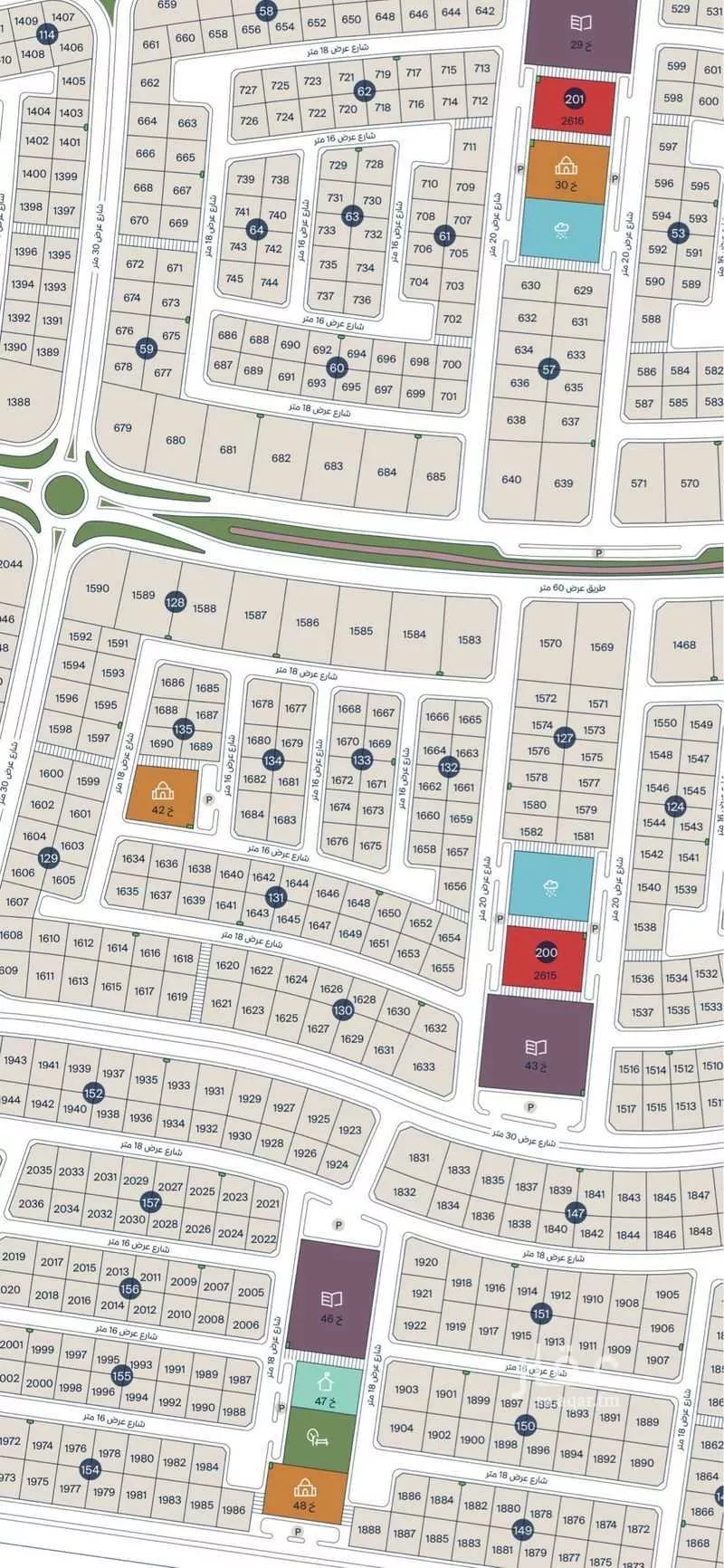 أرض 681 م² في السيف