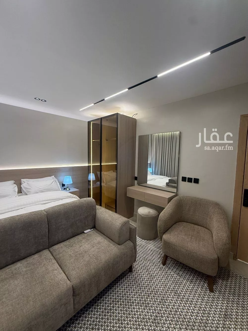 شقة 1 غرف في المروج 4