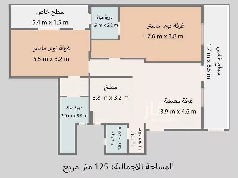 1 bedroom building in Ad Dhubbat, Riyadh 16