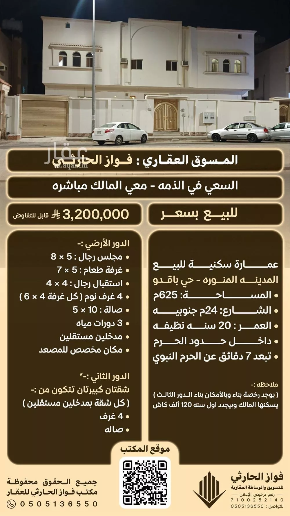 625 sqm building in Al Mab'outh